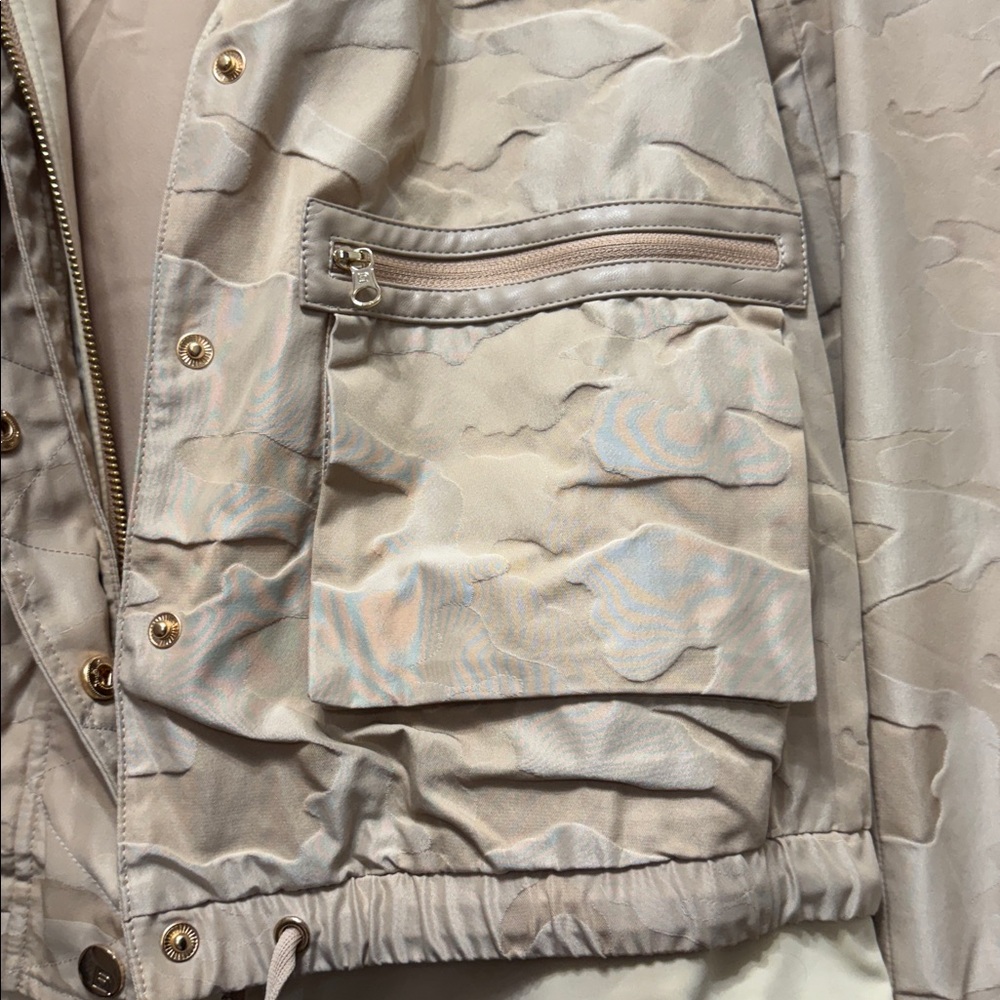 Blanc Noir Camo Skyfall Jacket With Gold Trims - Picture 4 of 4